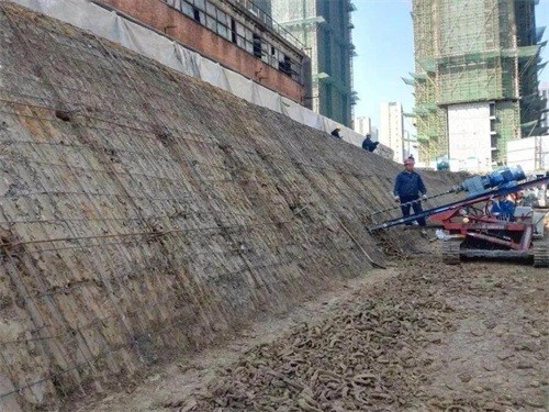 龙游建筑边坡支护